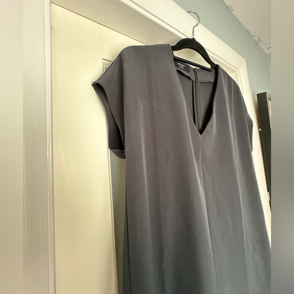 BRASS essentials dress navy - Picture 2 of 5
